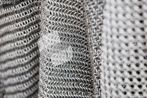 Image of chain mail armour background