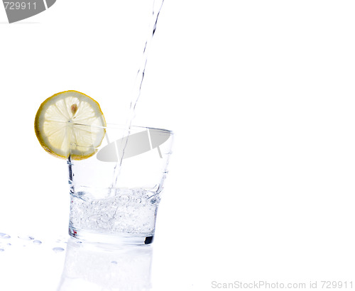 Image of Glass of lemonade