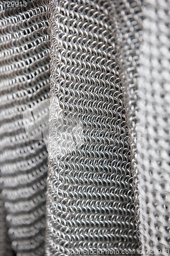 Image of chain mail armour background