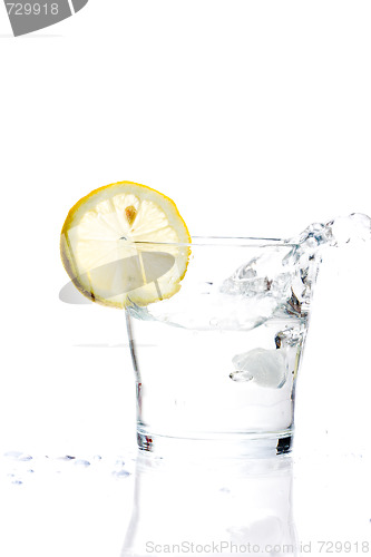 Image of Glass of lemonade