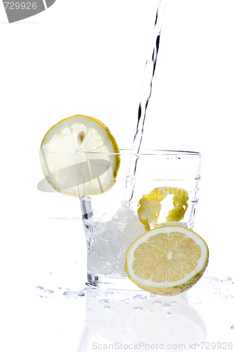 Image of Glass of lemonade