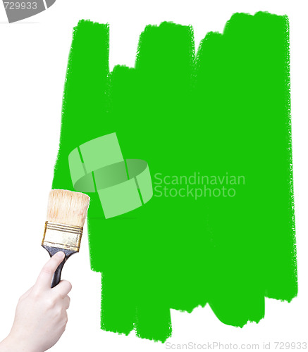 Image of marketing paint brush