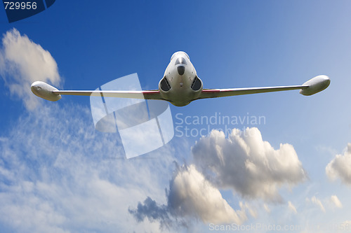 Image of war propeller fighter plane