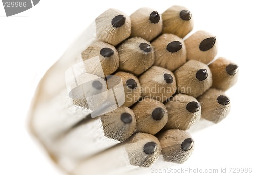Image of isolated pencil