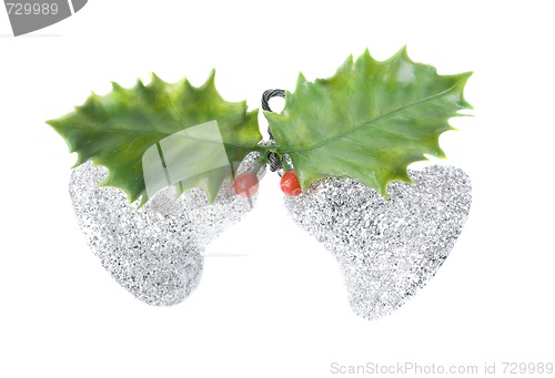 Image of christmas ornaments