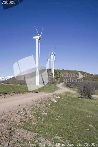 Image of wind mill clean power