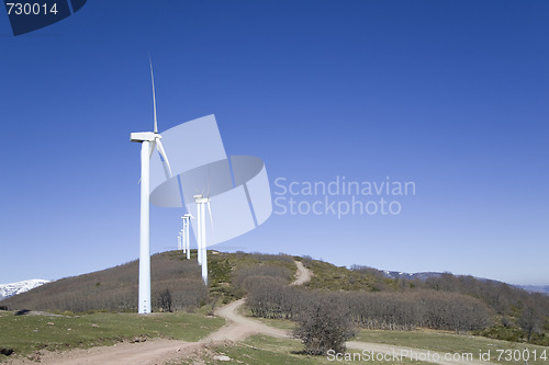 Image of wind mill clean power