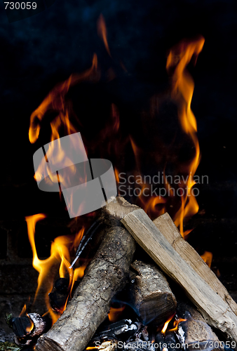 Image of fire flames