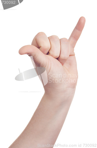 Image of hand sign symbol