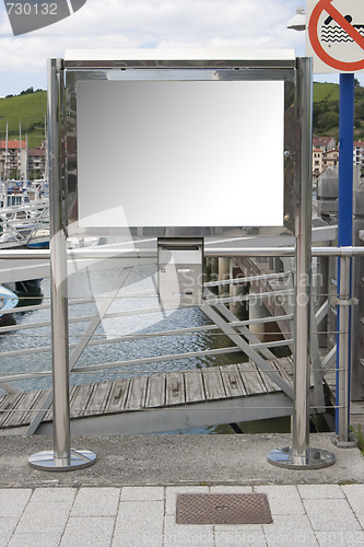 Image of blank bulletin board