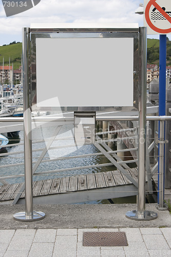 Image of blank bulletin board