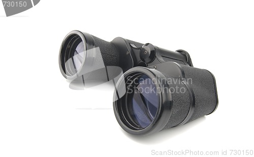 Image of isolated binoculars