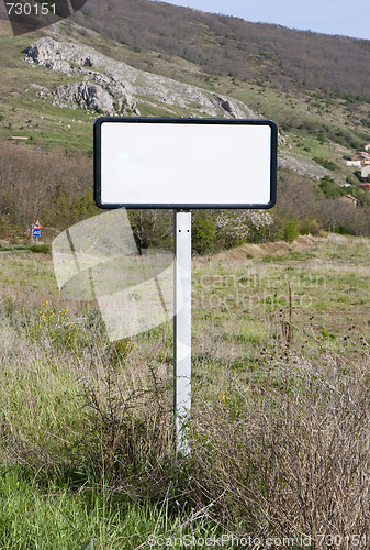 Image of blank bulletin board