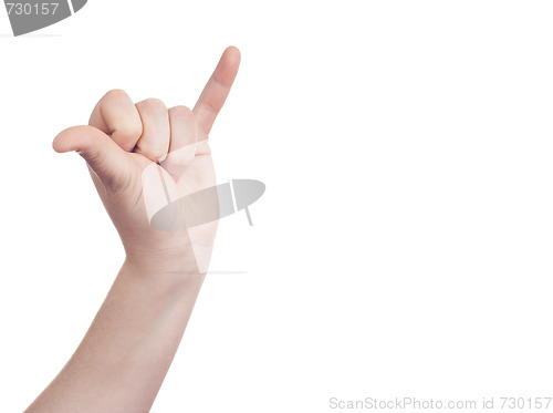 Image of hand sign symbol