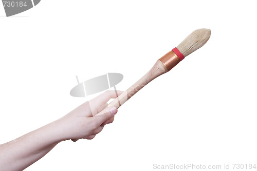 Image of marketing paint brush