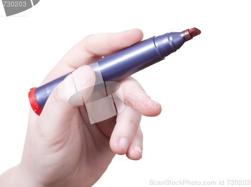 Image of marketing isolated pen