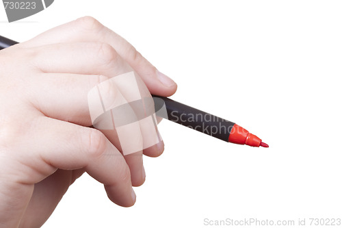 Image of marketing isolated pen