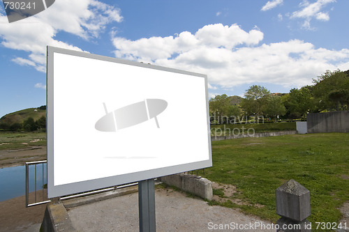 Image of blank bulletin board