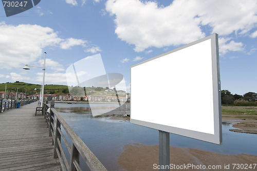 Image of blank bulletin board