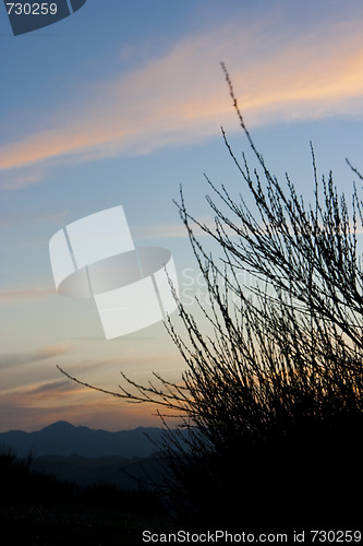 Image of moutain range landscape