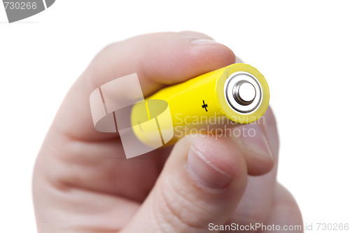 Image of isolated battery energy