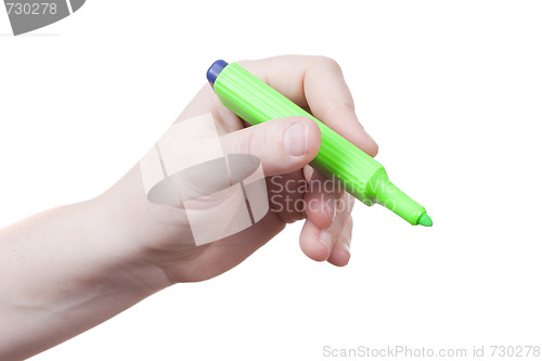 Image of marketing isolated pen