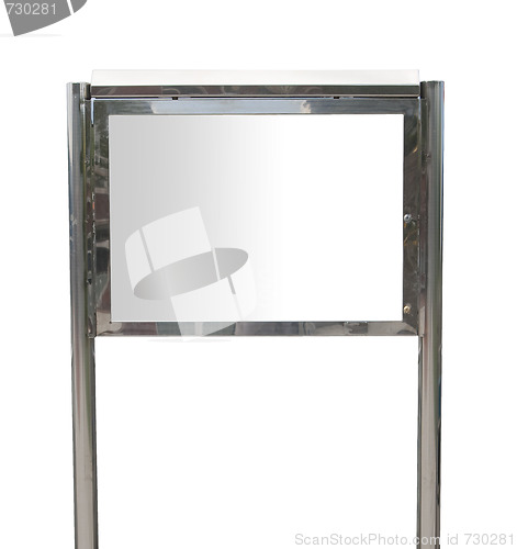 Image of blank bulletin board