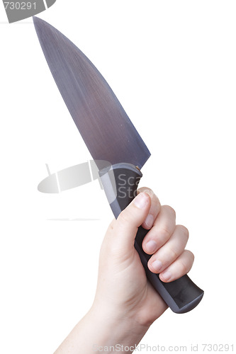 Image of isolated knife