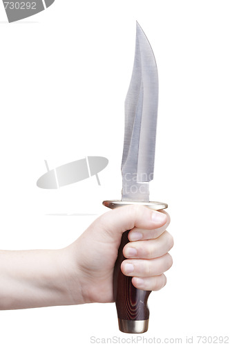 Image of isolated knife