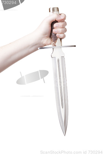 Image of isolated knife