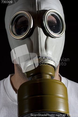 Image of gas mask danger 