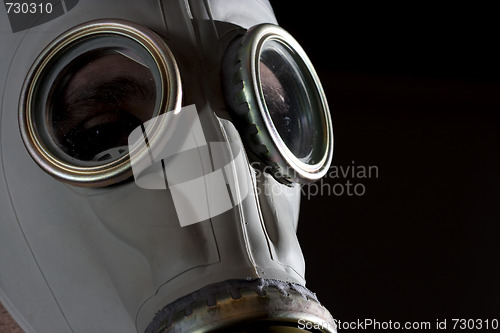 Image of gas mask danger 
