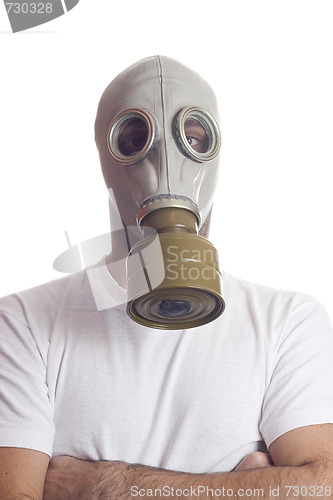 Image of gas mask danger 