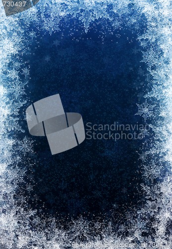 Image of Background with snowflake