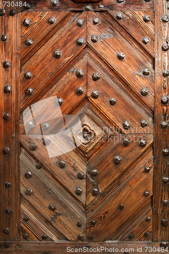 Image of Old wooden door