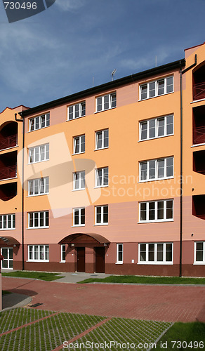 Image of Suburban building