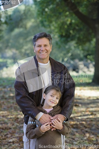 Image of Father and Daughter