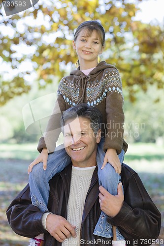 Image of Father and Daughter