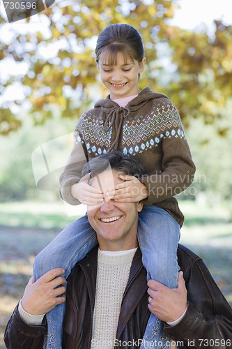 Image of Father and Daughter