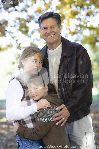 Image of Father and Daughters