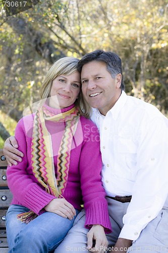 Image of Couple on Bench