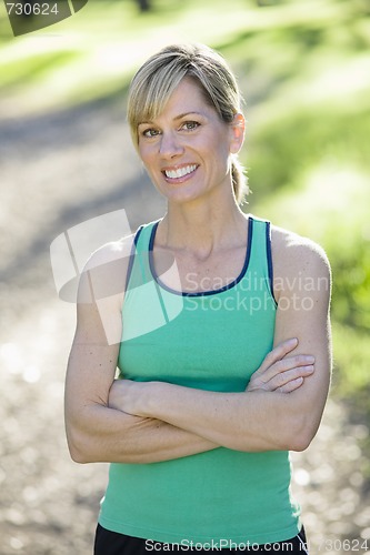 Image of Athletic Woman