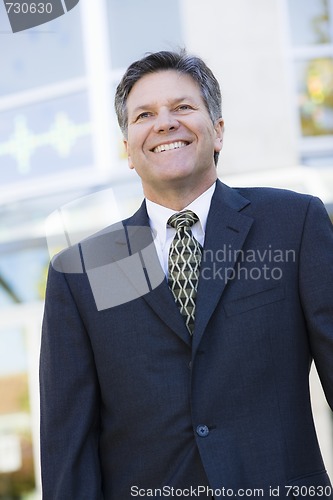 Image of Smiling Businessman