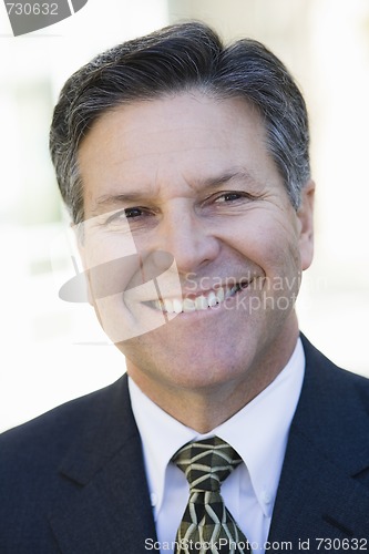 Image of Smiling Businessman