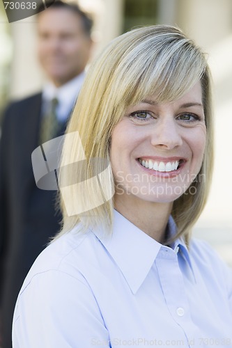 Image of Smiling Businesswoman