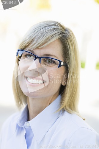 Image of Smiling Businesswoman