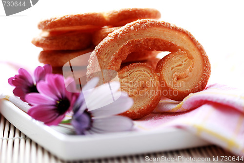 Image of cookies with vanilla sugar