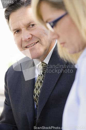 Image of Smiling Businessman