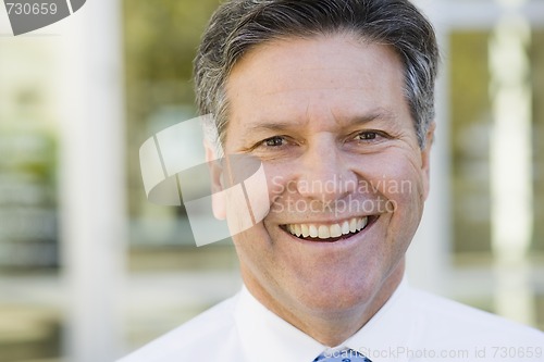 Image of Smiling Businessman