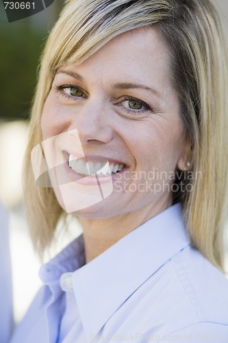 Image of Smiling Businesswoman